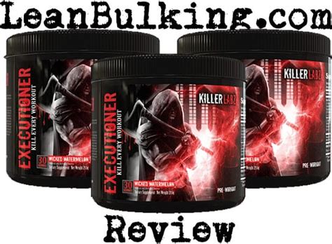 Killer Labz Executioner Review Pre Workout Supplement Does It Work