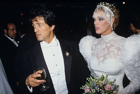 30 Old Photos Of Sylvester Stallone And His Wife Brigitte Nielsen
