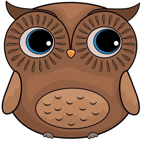 Whimsical Owl Clip Art Library