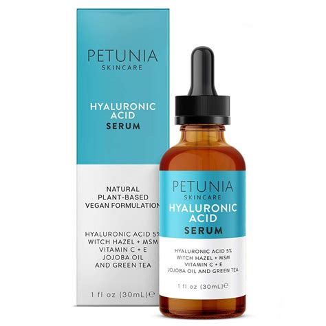 Buy Hyaluronic Serum With C For Face Hydrate And Plump Dry Skin Boost