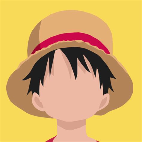 Luffy Y Nicon Robin One Piece Minimalist Forum Avatar Profile Photo