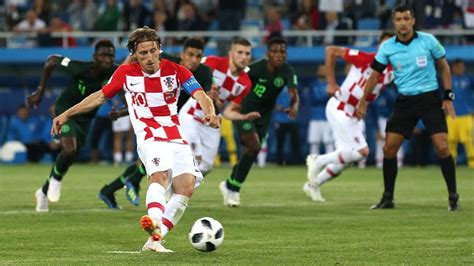 Fifa World Cup 2018 Luka Modric Penalty Secures 2 0 Win For Croatia