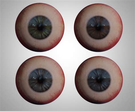 Eyeball Realistic Eyes 3d Cgtrader