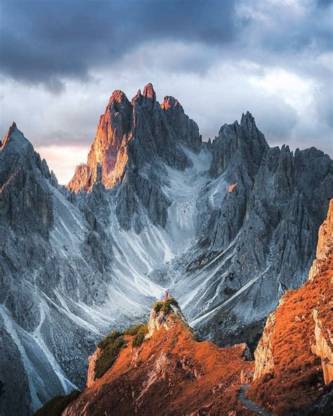Mountains · Nature · Travel On Instagram Sunrise In Dolomites