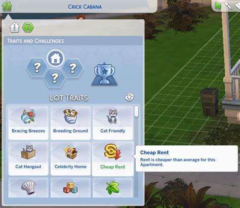 Mod The Sims Unlocked Lot Traits And Challenges Updated Version Of