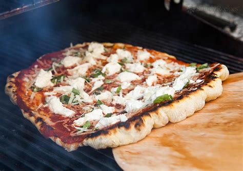 How To Grill Pizza Grilled Pizza Recipe