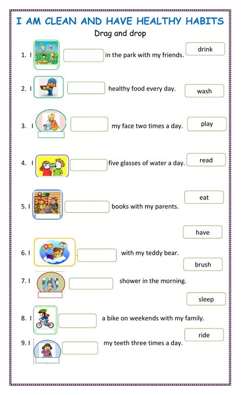 We did not find results for: Cleanliness and healthy habits worksheet