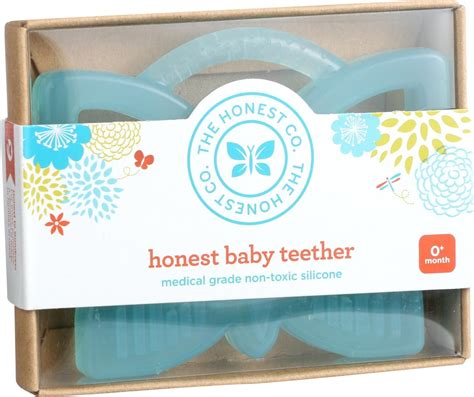 The Honest Company Honest Baby Teether Butterfly 1 Count Honest