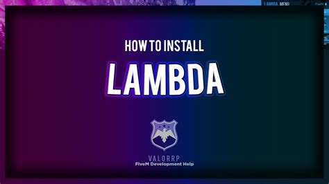 Installer Le Lambda Menu Sur Fivem Utilisation 2018 Youtube Gambaran