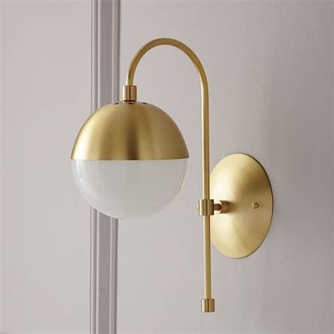 Battery Operated Wall Sconces Globe Sconce ~ Battery Powered Sconce