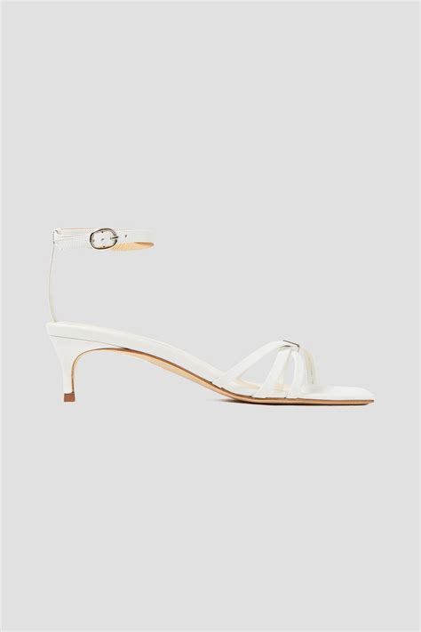 By Far Kaia Leather Sandals The Outnet
