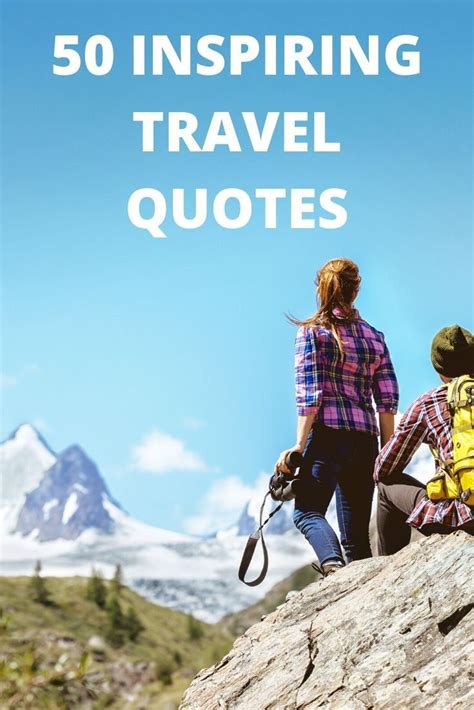 Inspiring Travel Quotes 50 Inspirational Quotes About Travel Travel