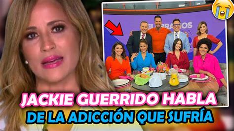 Jackie Guerrido HABLA en Despierta América de la ADICCIÓN que SUFRÍA
