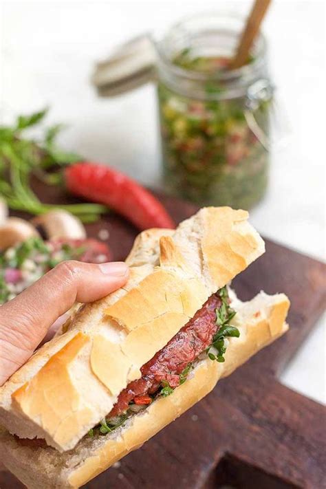 The Best Argentine Choripan With Chimichurri Foodal
