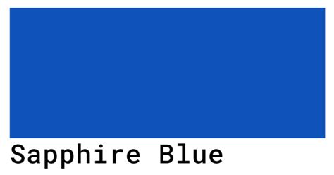 Sapphire Blue Color Codes The Hex Rgb And Cmyk Values That You Need