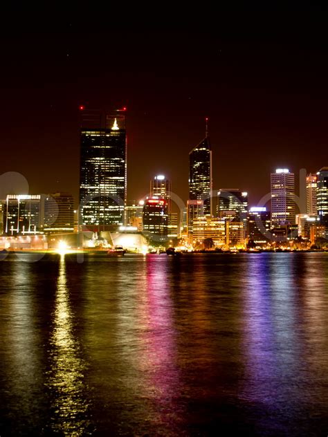 Free Download Perth City Night Lights Time Lapse Perth Stock Footage