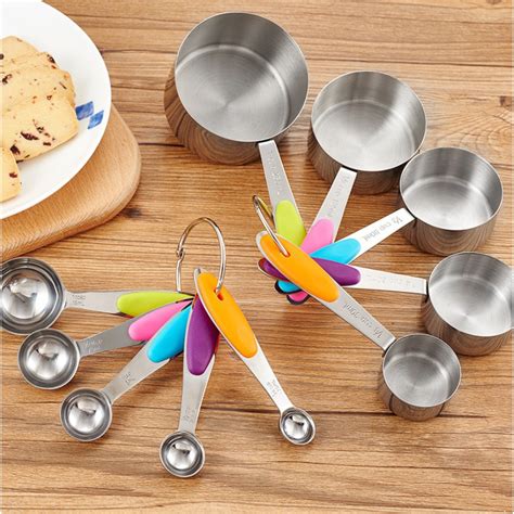 Stainless Steel Measuring Cupsmeasuring Spoons Set Shopee Philippines