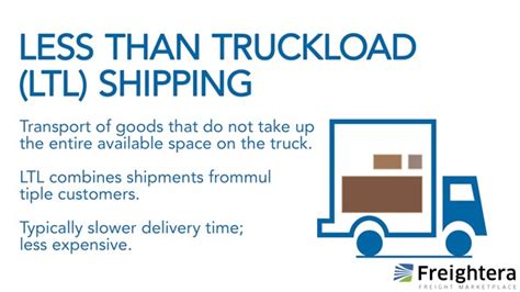 Less Than Truckload Or Ltl Shipping Definition Go Freightera Blog