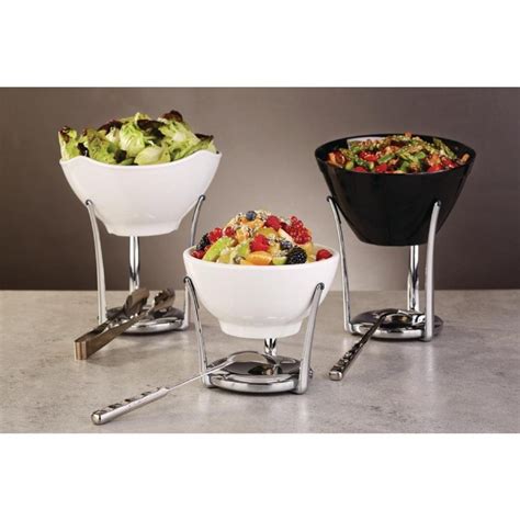 Aps Chrome Buffet Stand 140mm High Gf107 Next Day Catering