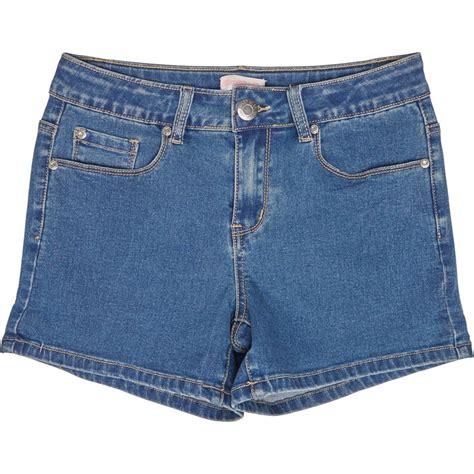 Buy Board Angels Junior Denim Shorts Mid Wash