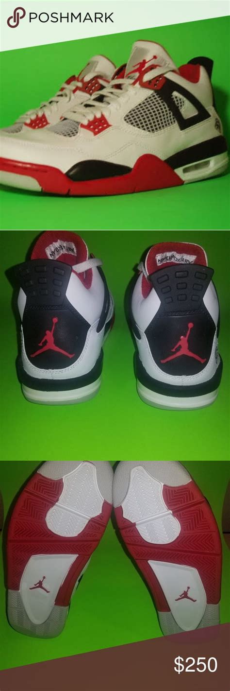 Jordan 4 Mars Blackmon Mens Size 10 Jordan 4 Fire Red Jordan 4 Jordans