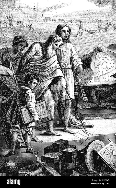 Pitagora Il Greco Antico Matematico E Filosofo Vi Secolo Ac 1833