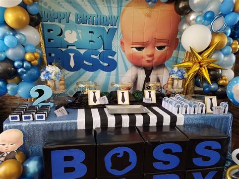 Boss Baby Birthday Party Ideas Photo 1 Of 25 Catch My Party