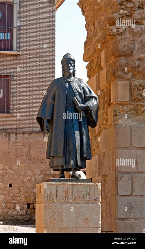 Statue Of Ibn Hazm An Islamic Philosopher And Scholar Born In Cordoba