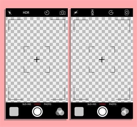 Mobile Phone Record Frame Camera Viewfinder 12696537 Vector Art At Vecteezy