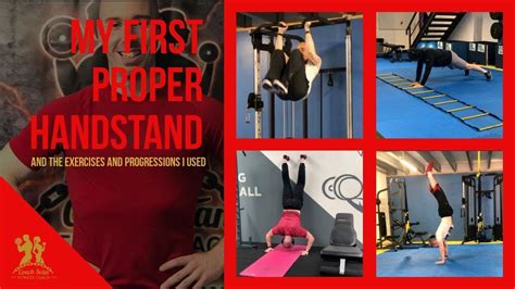 First Proper Handstand Documented Exercises And Progressions I Used