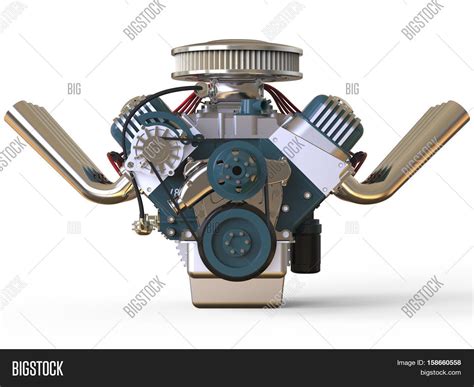 Hot Rod V8 Engine Image And Photo Free Trial Bigstock