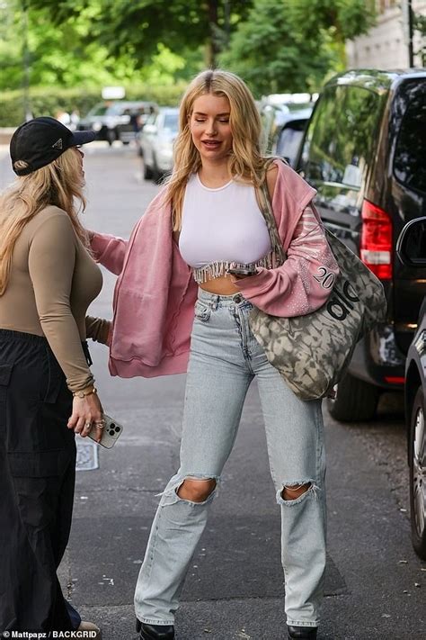 lottie moss shows off her tattoos as she heads to celebs go dating filming daily mail online