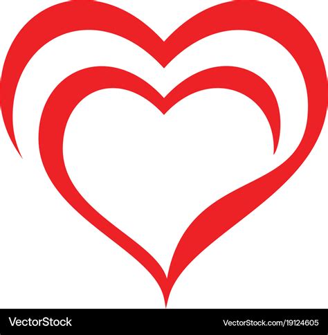 Love Logo Icon Design Royalty Free Vector Image