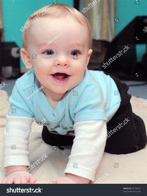 Up til a few years ago i had blond hair and blue eyes, but now im 15 and my hair turned brown(wye color stayd the same,lol). Happy Baby Boy Blonde Hair Blue Stock Photo 66130201 ...