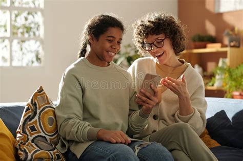 Mom Spending Time With Her Adopted Daughter At Home Stock Image Image Of Happy Smile 275527763