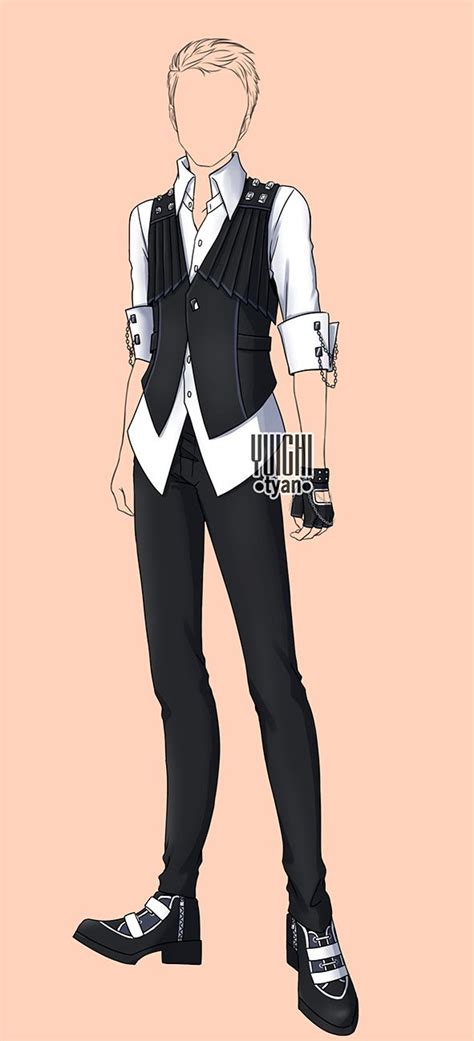 Anime boy clothes drawing at getdrawings free download. closed Auction male fashion adopt Outfits (190) by ...