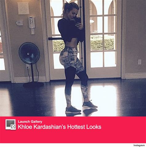 Khloe Kardashian Flaunts Tiny Waist And That Booty In New Workout Pic
