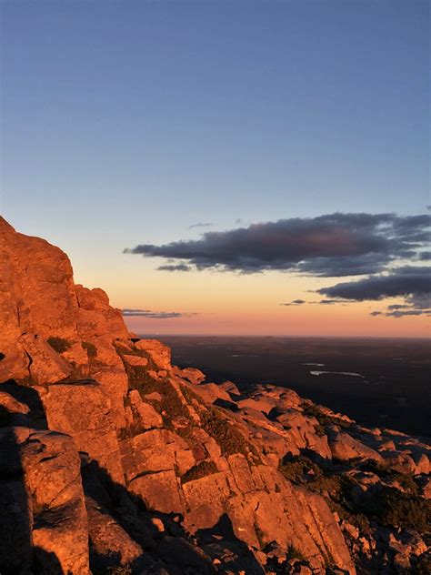 Hiked Mount Monadnock For The Sunset I Turned Around And Found A