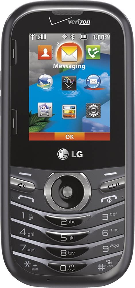 Best Buy Verizon Wireless Prepaid Lg Cosmos 3 No Contract Cell Phone