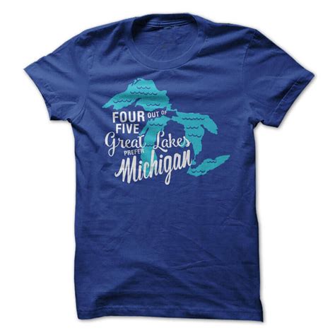 Great Lakes Prefer Michigan T Shirts And Hoodies Teeracer T Shirt