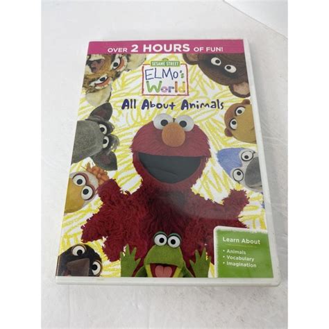 Sesame Street Media Sesame Street Elmos World All About Animals Dvd