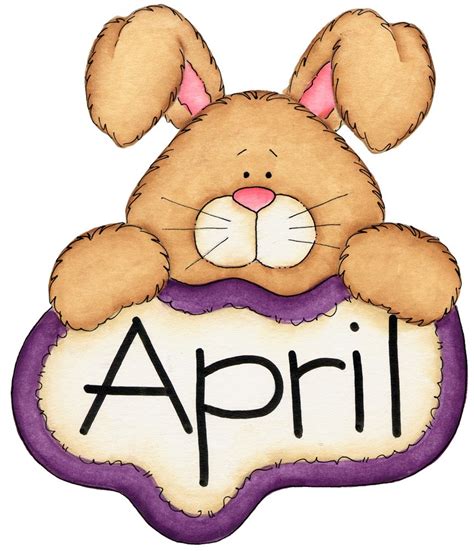 Month Of April Free Clip Art Clipart Best