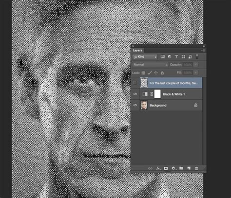 How To Create A Text Portrait Effect In Photoshop Idevie