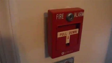 Simplex Fire Alarm Pull Station Youtube