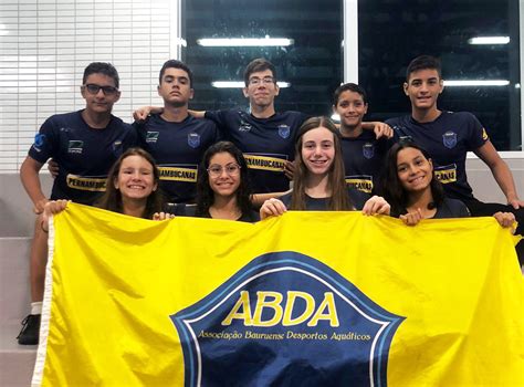 ABDA conquista medalha de bronze e bons resultados no Brasileiro infantil Natação Associação