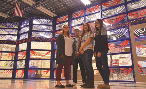 Cm Students Create Unique American Flag News Sports Jobs The Express