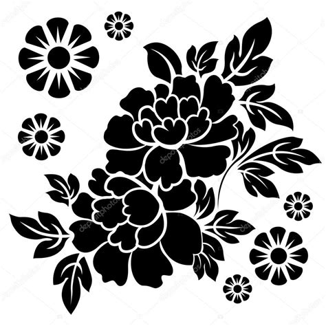 Siluetas De Flores 3 Flores Iconos Gratis De