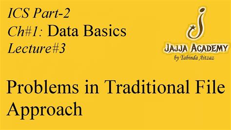You might get a 10pc improvement at most. Problems in Traditional File Approach in Urdu| ICS ...