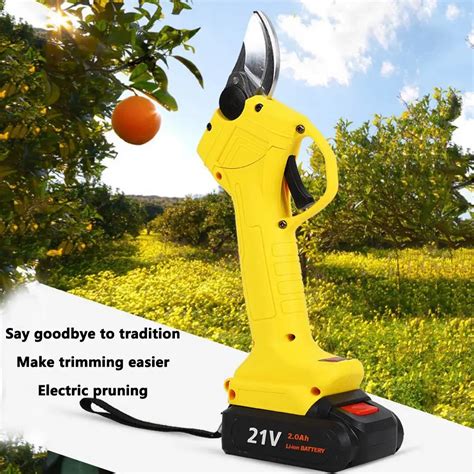 Garden Tools 168v21v Cordless Pruner Electric Pruning Shear Lithium