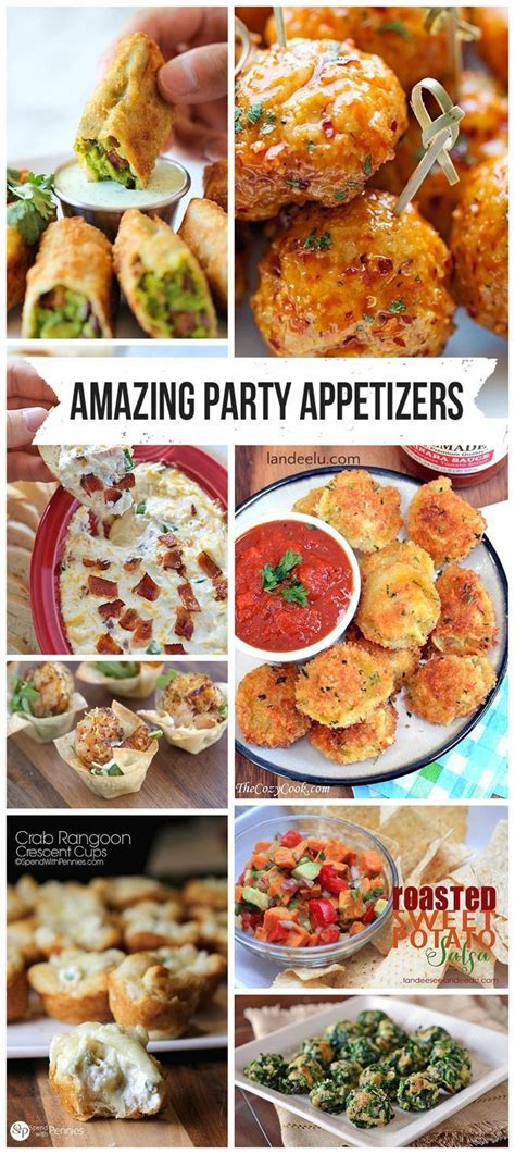 Ring in the holidays with the best christmas appetizer recipes. Most Amazing Party Appetizer Recipes in the ENTIRE WORLD | Appetizer recipes, New Year's and ...